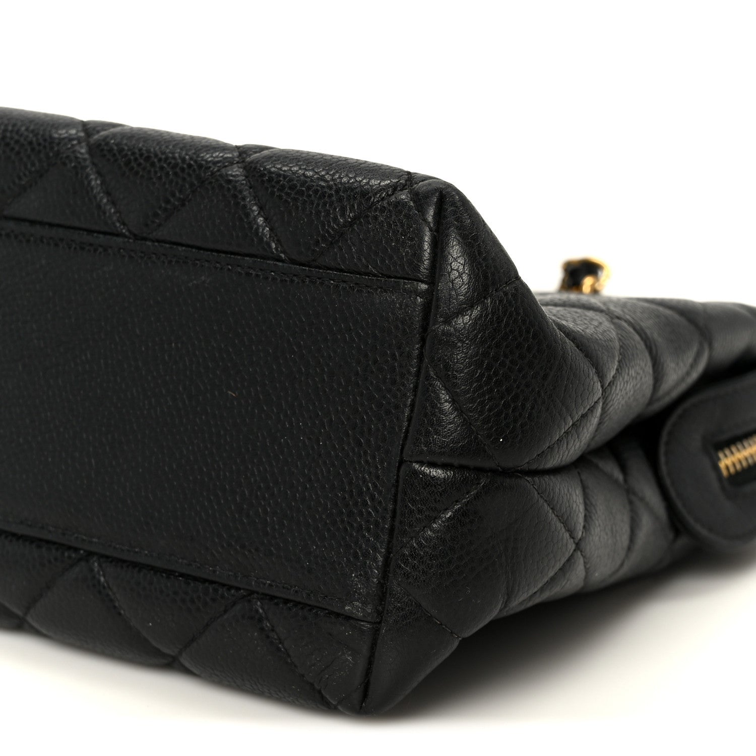 Chanel Caviar Quilted Shoulder Bag Black 12 of 13