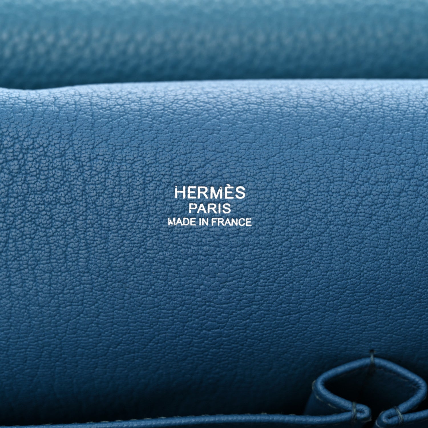 Hermes Taurillon Clemence Jypsiere 31 Bleu Izmir 6 of 21