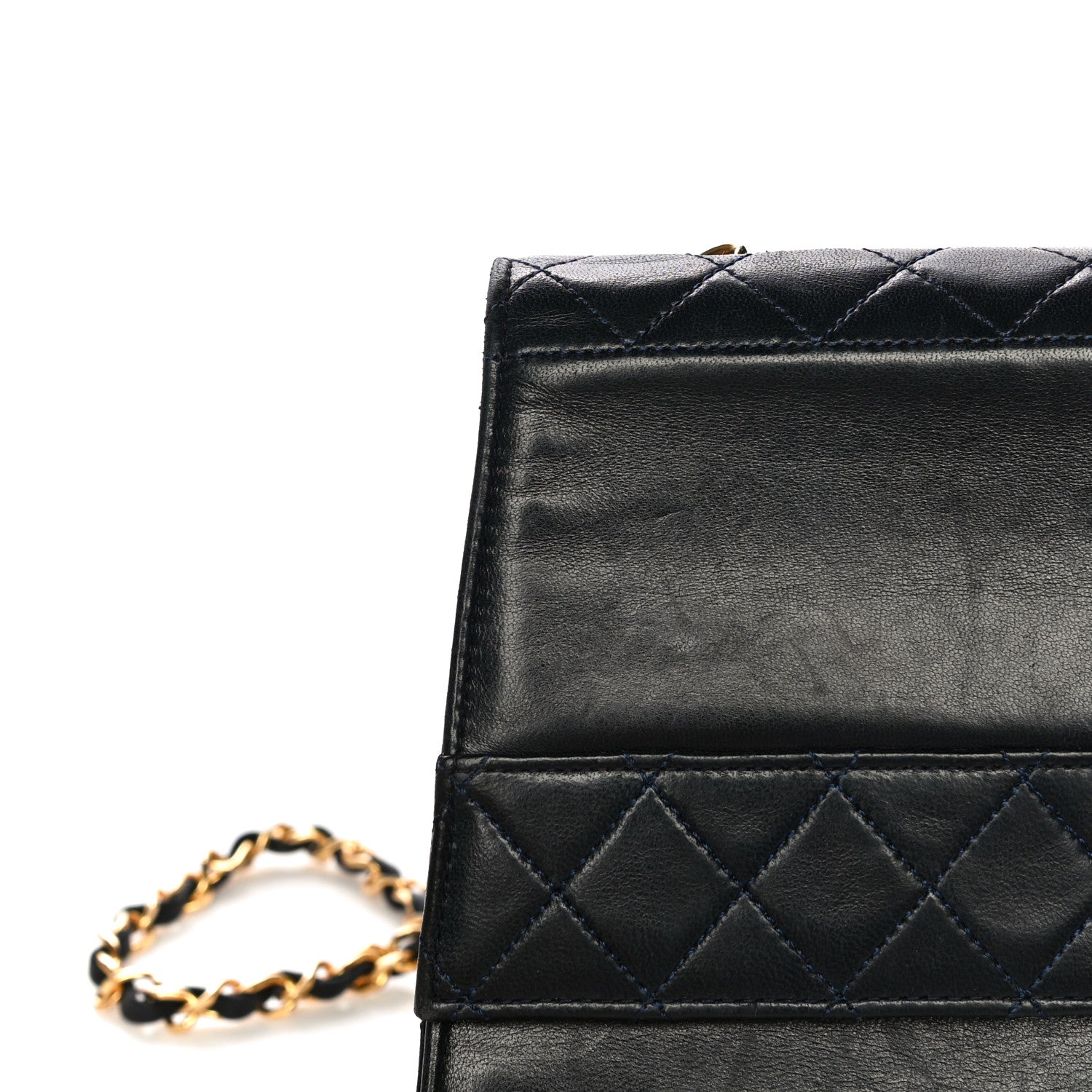 Chanel Lambskin Quilted Jumbo Single Flap Black 18 of 24