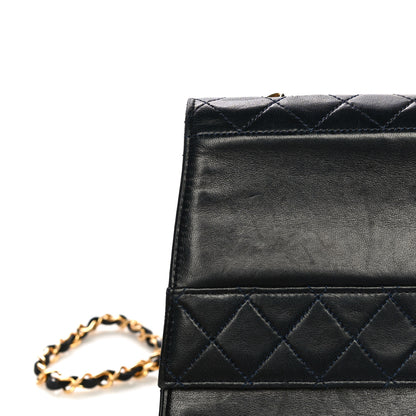 Chanel Lambskin Quilted Jumbo Single Flap Black 18 of 24
