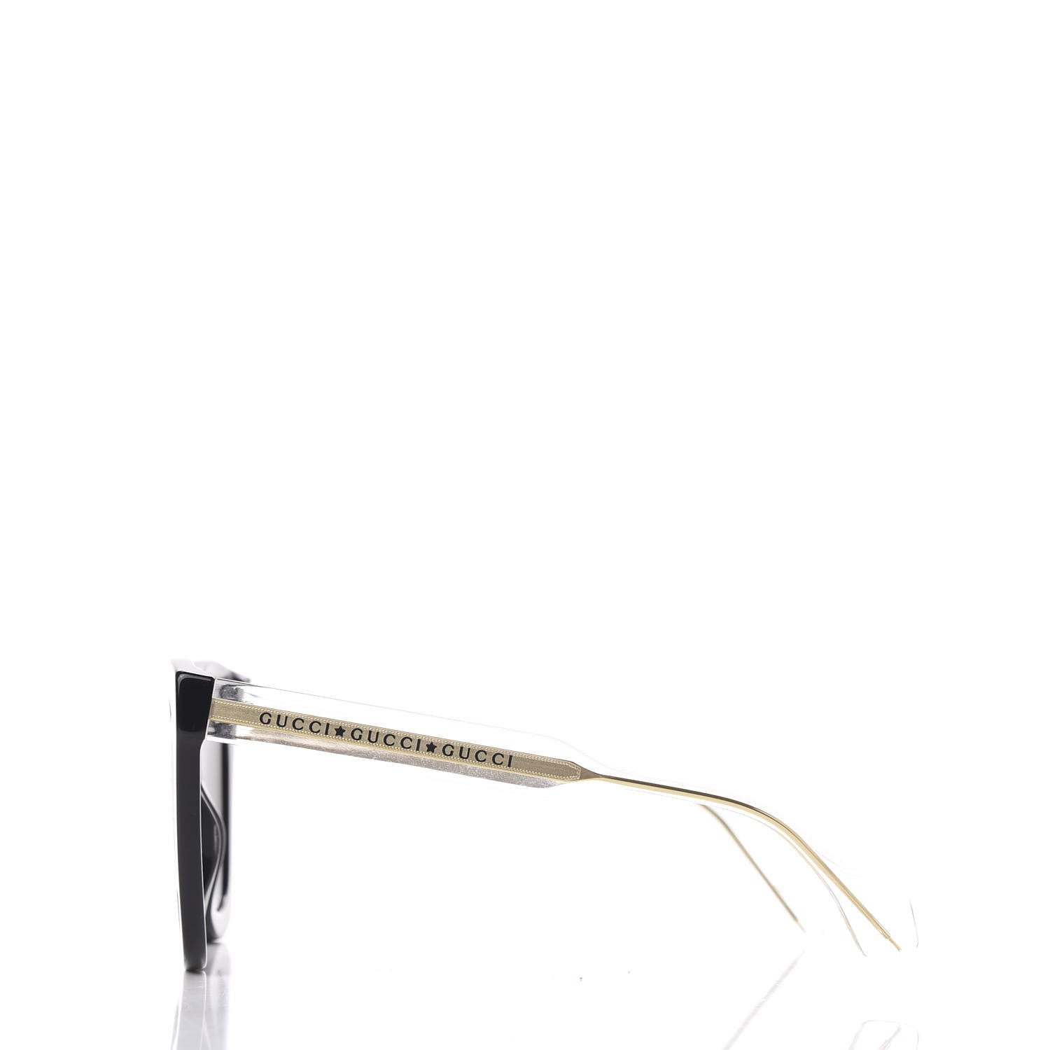 Gucci Acetate Crystal Sunglasses GG0564S Black Grey 3 of 8