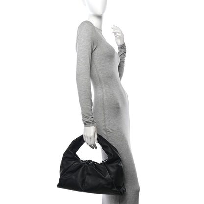 Bottega Veneta Smooth Butter Calfskin Small The Shoulder Pouch Black 2 of 10
