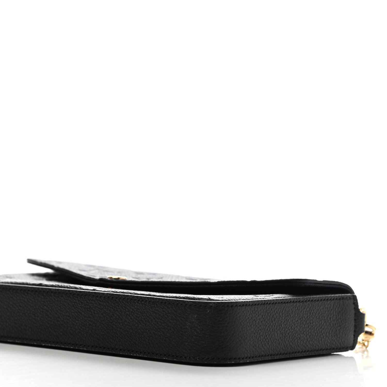 Louis Vuitton Empreinte Pochette Felicie Chain Wallet Black 10 of 11