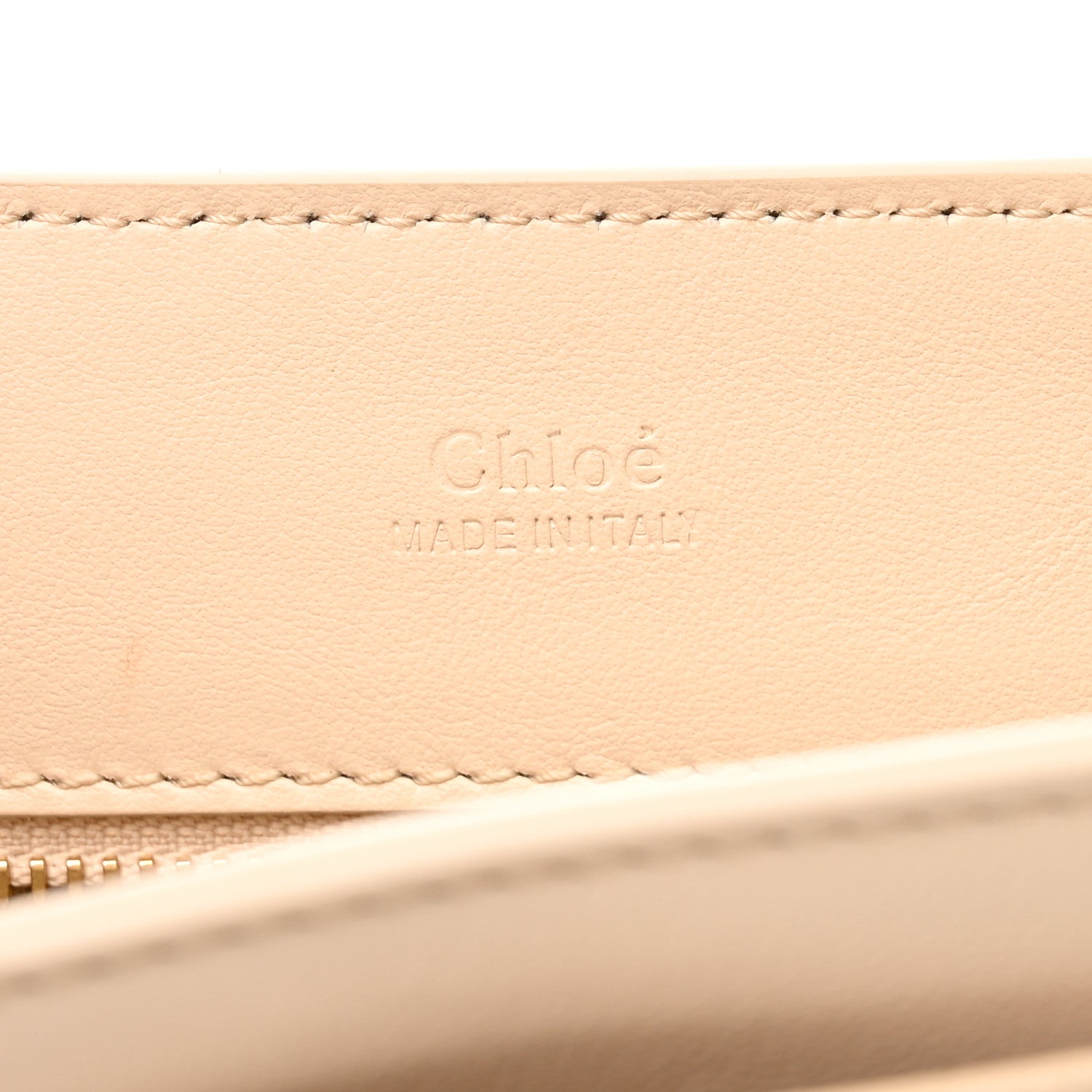 Chloe Calfskin Mini Tess Day Bag Sweet Beige 6 of 13