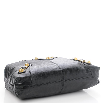 Balenciaga Agneau Giant 21 Gold Hardware Brief Black 4 of 7
