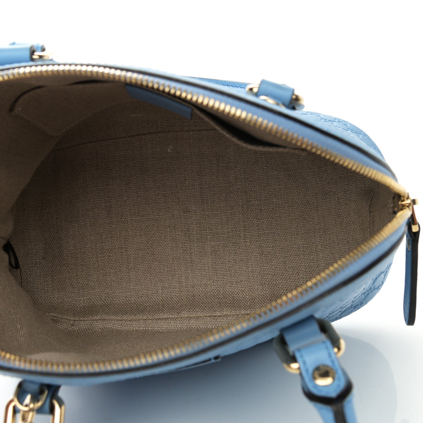 Microguccissima Mini Dome Bag Mineral Blue
