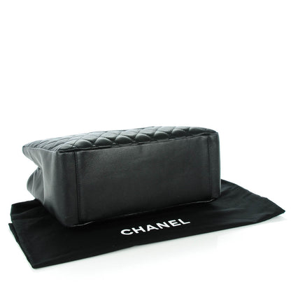 Chanel Caviar Quilted Grand Shopping Tote GST Black 4 of 7