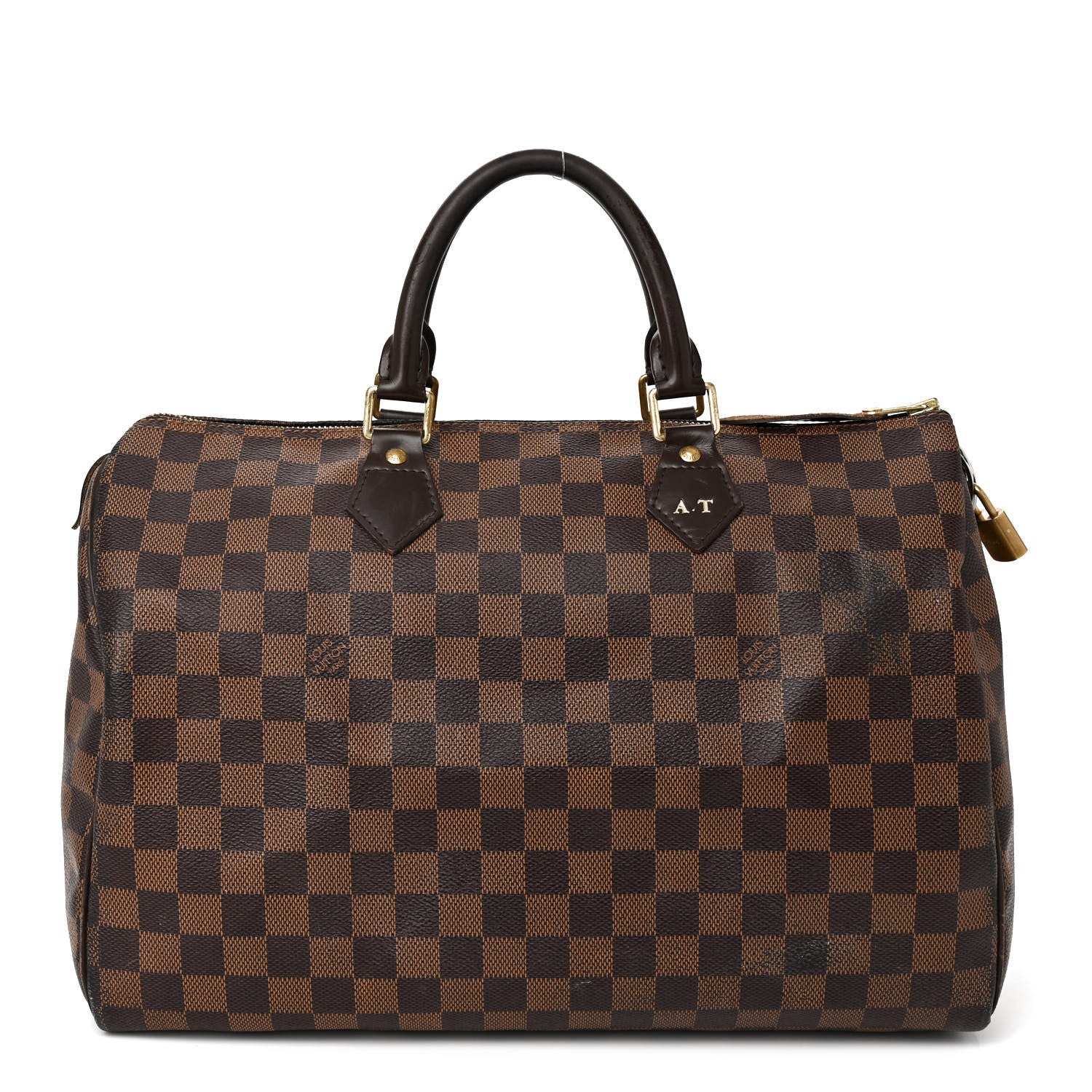 Louis Vuitton Damier Ebene Speedy 35 1 of 16