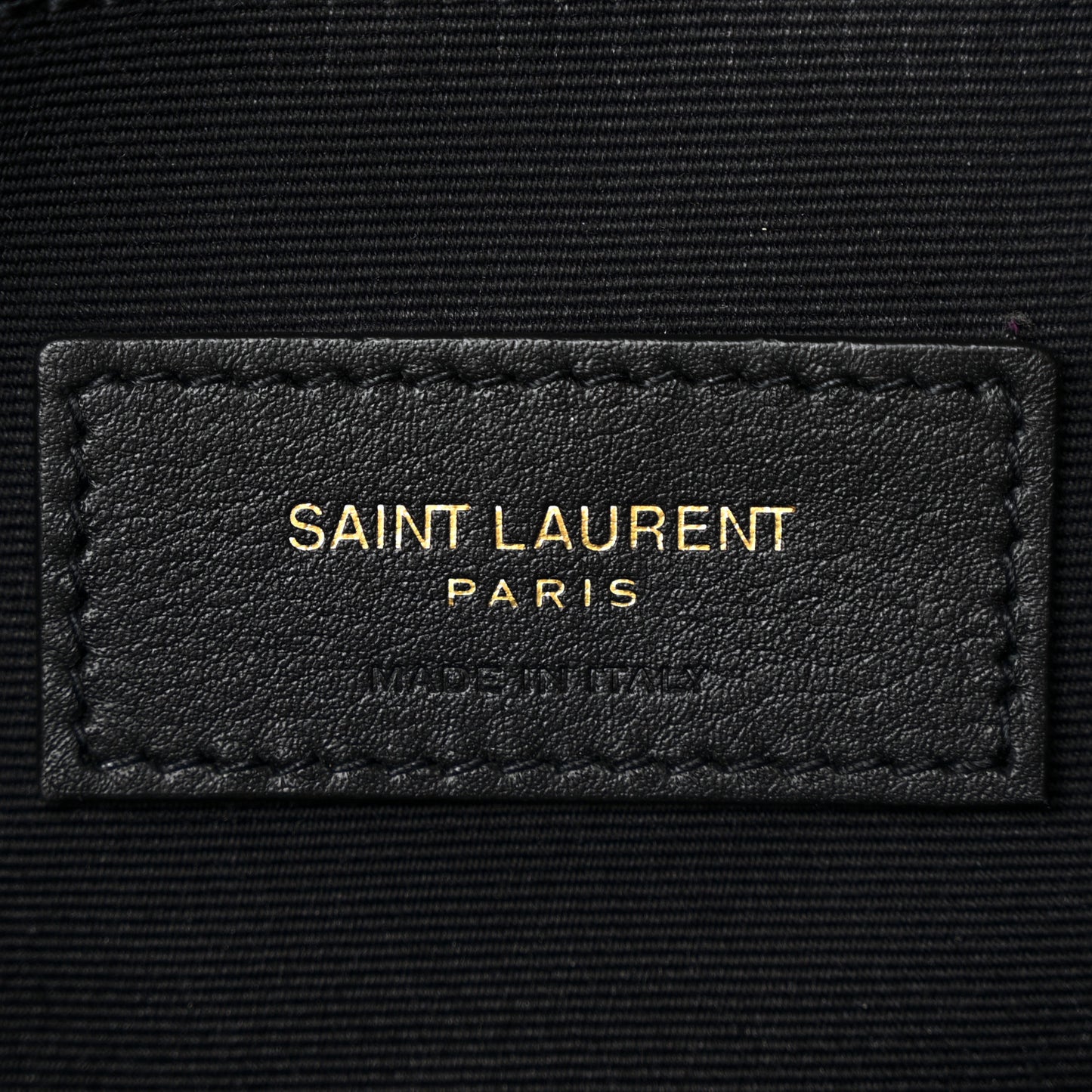 Grain De Poudre Monogram Belt Bag Black