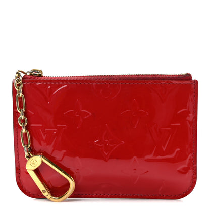 Louis Vuitton Vernis Key Pouch NM Cherry 1 of 10