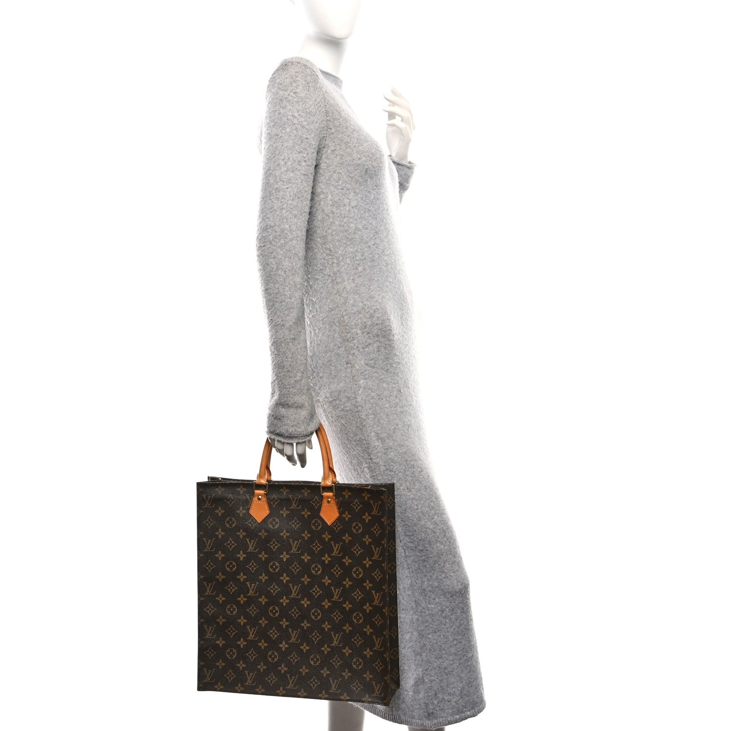 Louis Vuitton Monogram Sac Plat 2 of 13