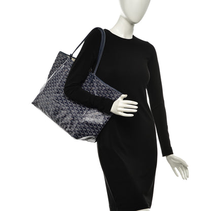 Goyard Goyardine Saint Louis GM Navy 2 of 13