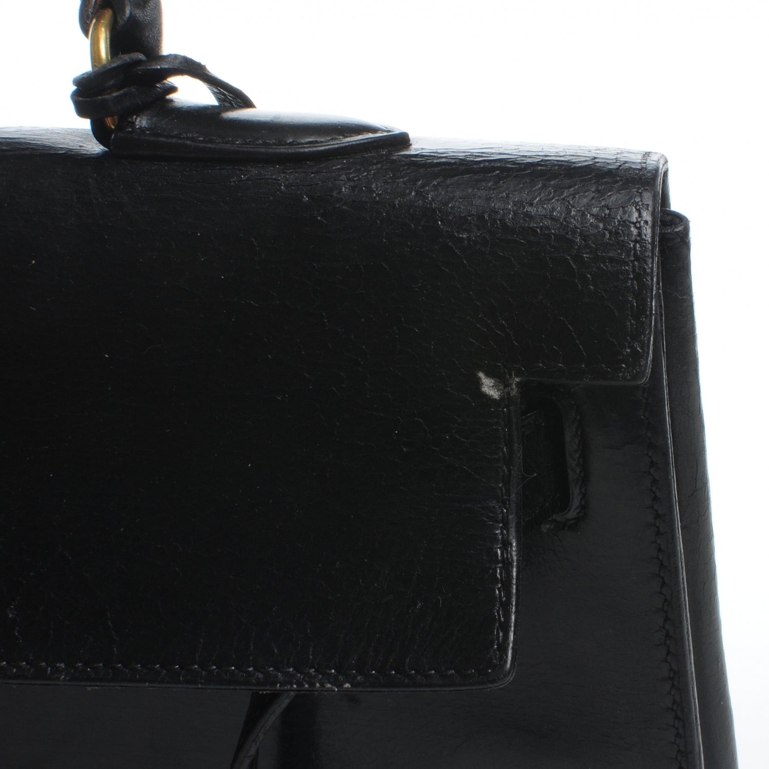 Hermes Box Kelly 32 Black 5 of 11