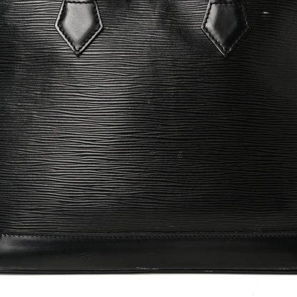 Louis Vuitton Epi Alma PM Black 7 of 17