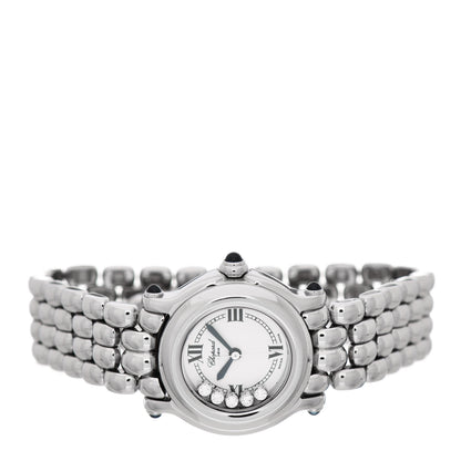 Chopard Stainless Steel 5 Diamond 26mm Happy Sport Quartz Watch 2 of 5