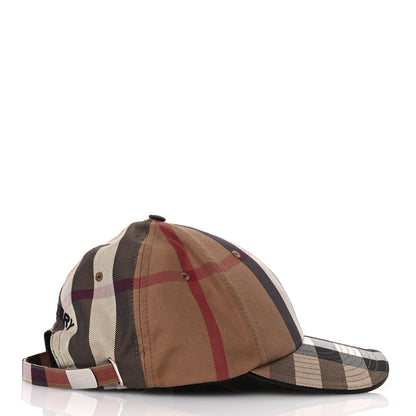 Burberry Cotton Check Baseball Cap L Dark Birch Brown 5 of 8