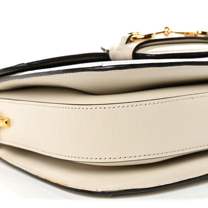 Gucci GG Supreme Monogram Horsebit 1955 Shoulder Bag Beige Mystic White 9 of 15