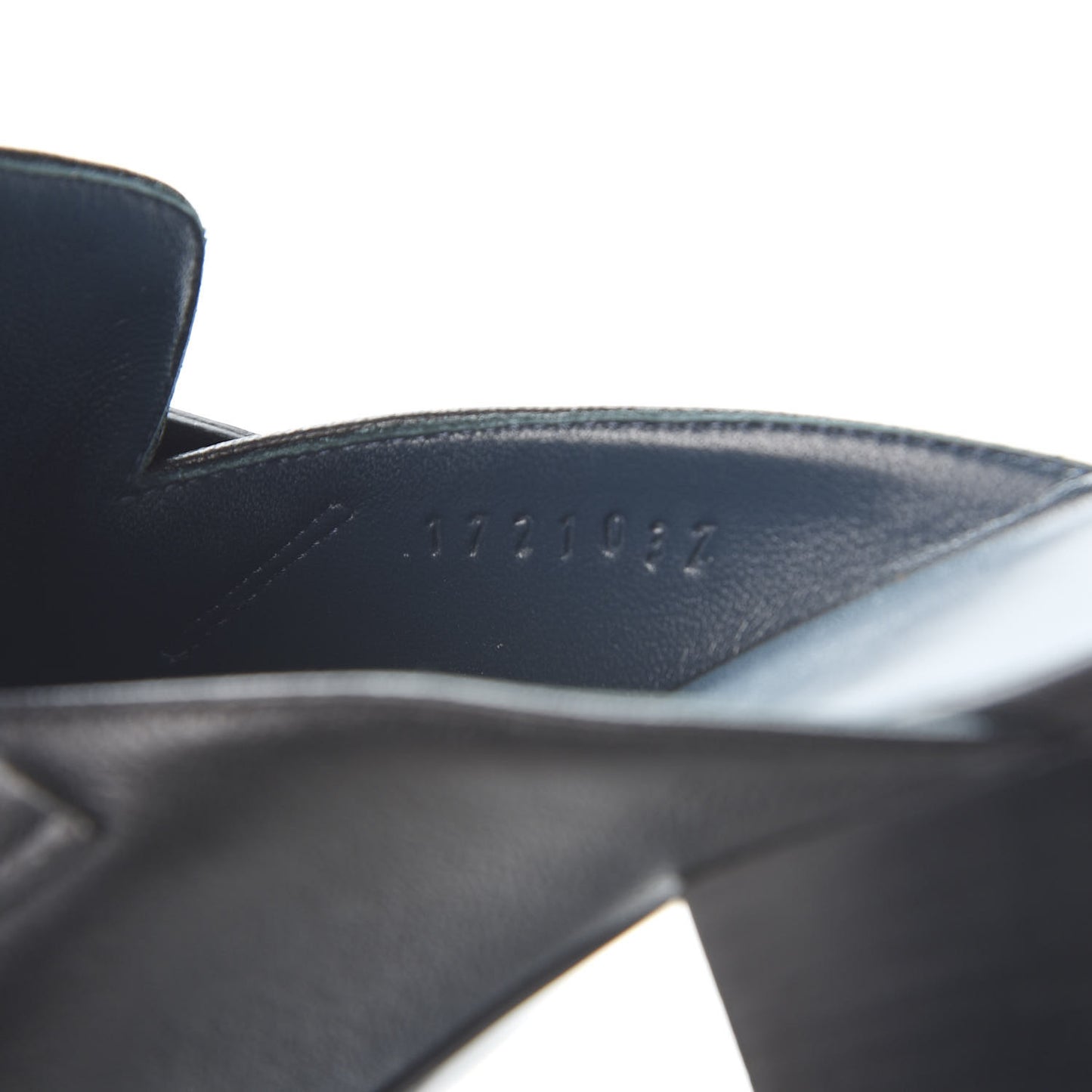 Goatskin Paradis Mules 35 Black