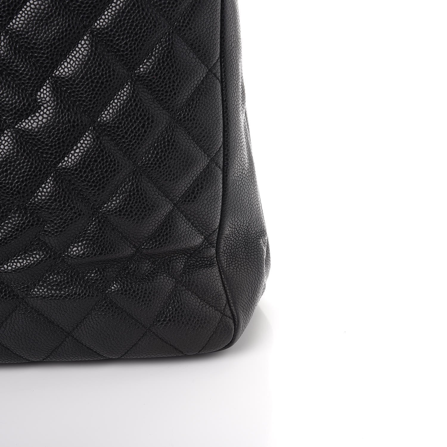 Chanel Caviar Quilted Grand Shopping Tote GST Black 10 of 15