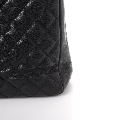 Chanel Caviar Quilted Grand Shopping Tote GST Black 10 of 15