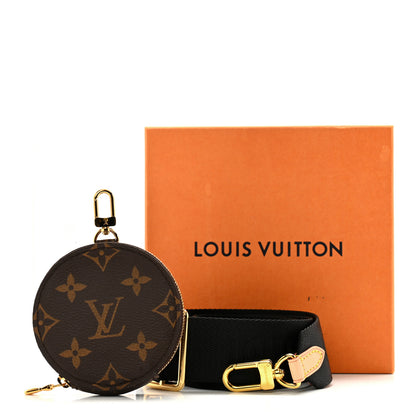 Louis Vuitton Monogram Multi Pochette Accessories Bandouliere Shoulder Strap Black 8 of 8