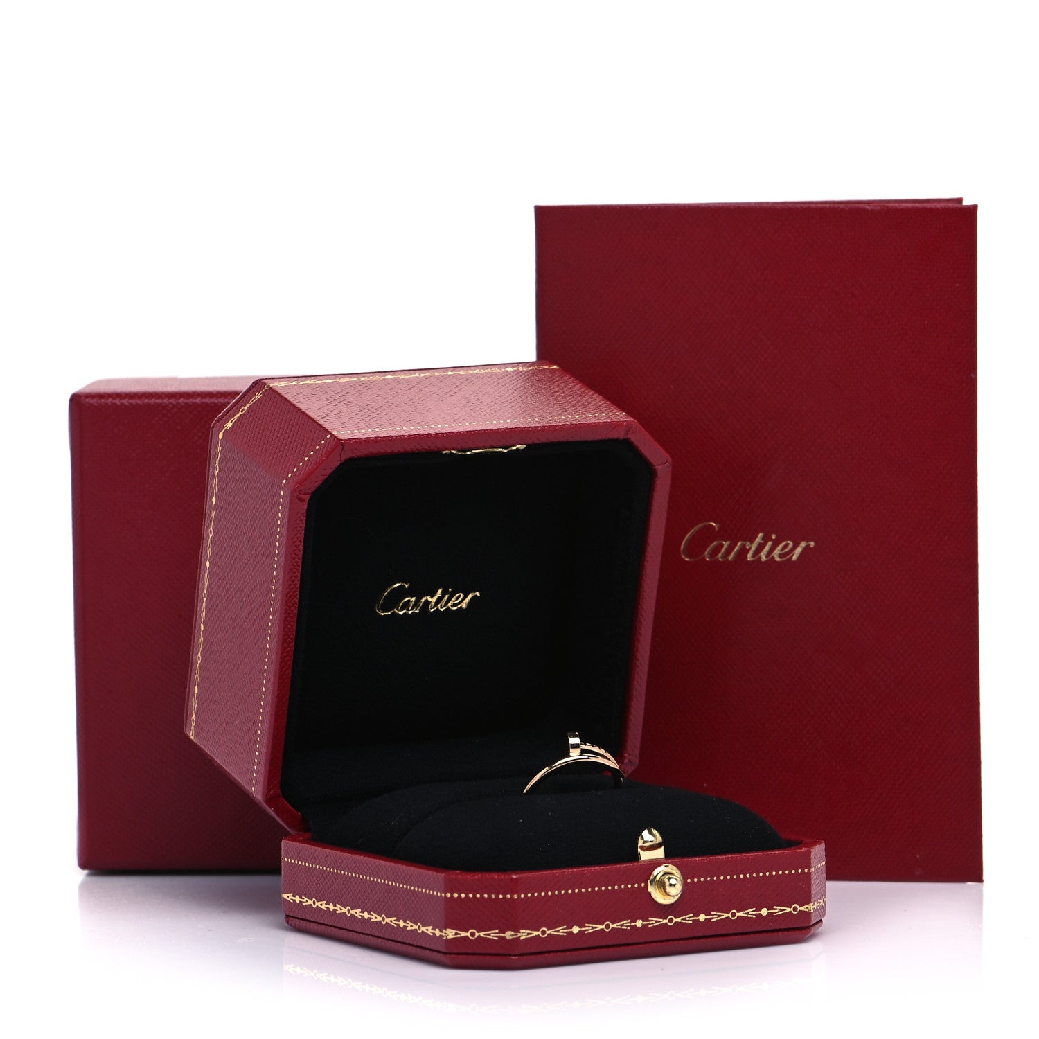 Cartier 18K Pink Gold Small Juste Un Clou Ring 51 5.75 5 of 5