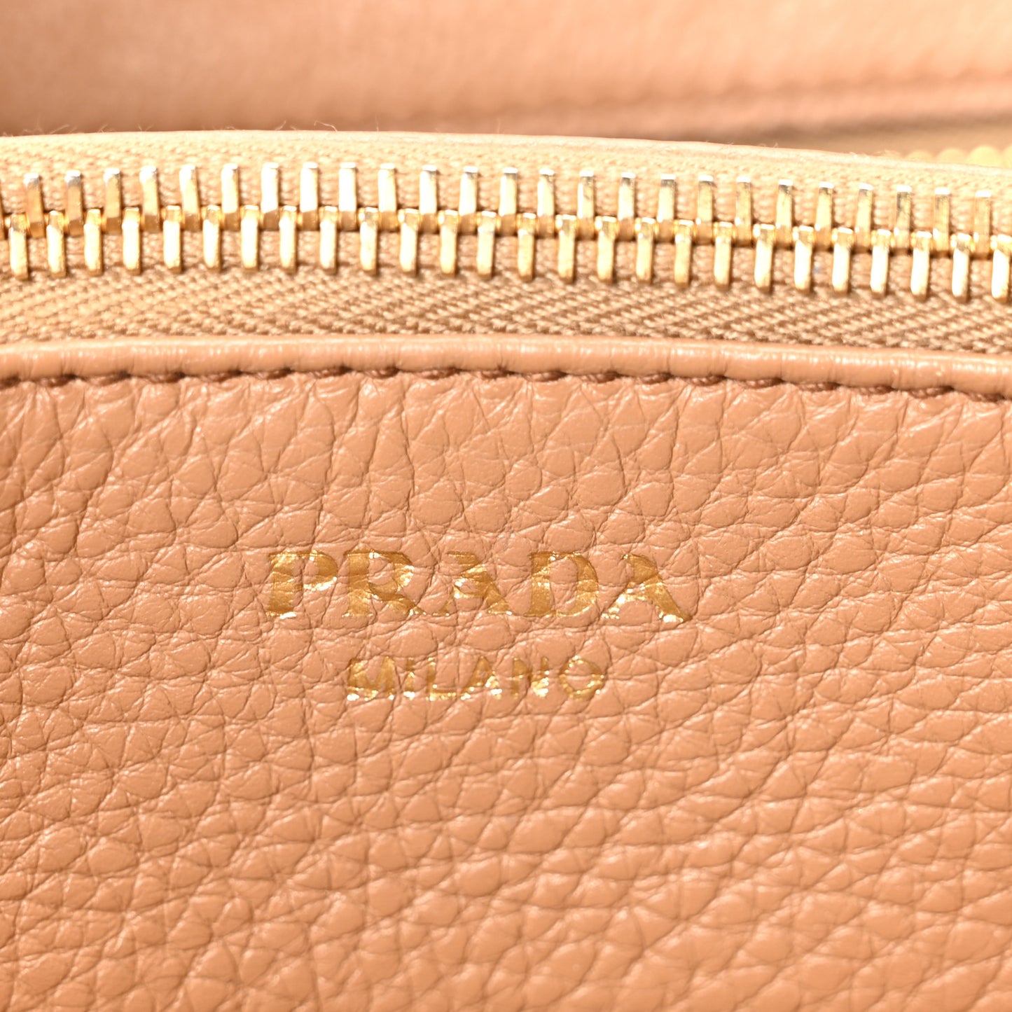 Vitello Daino Tote Caramel