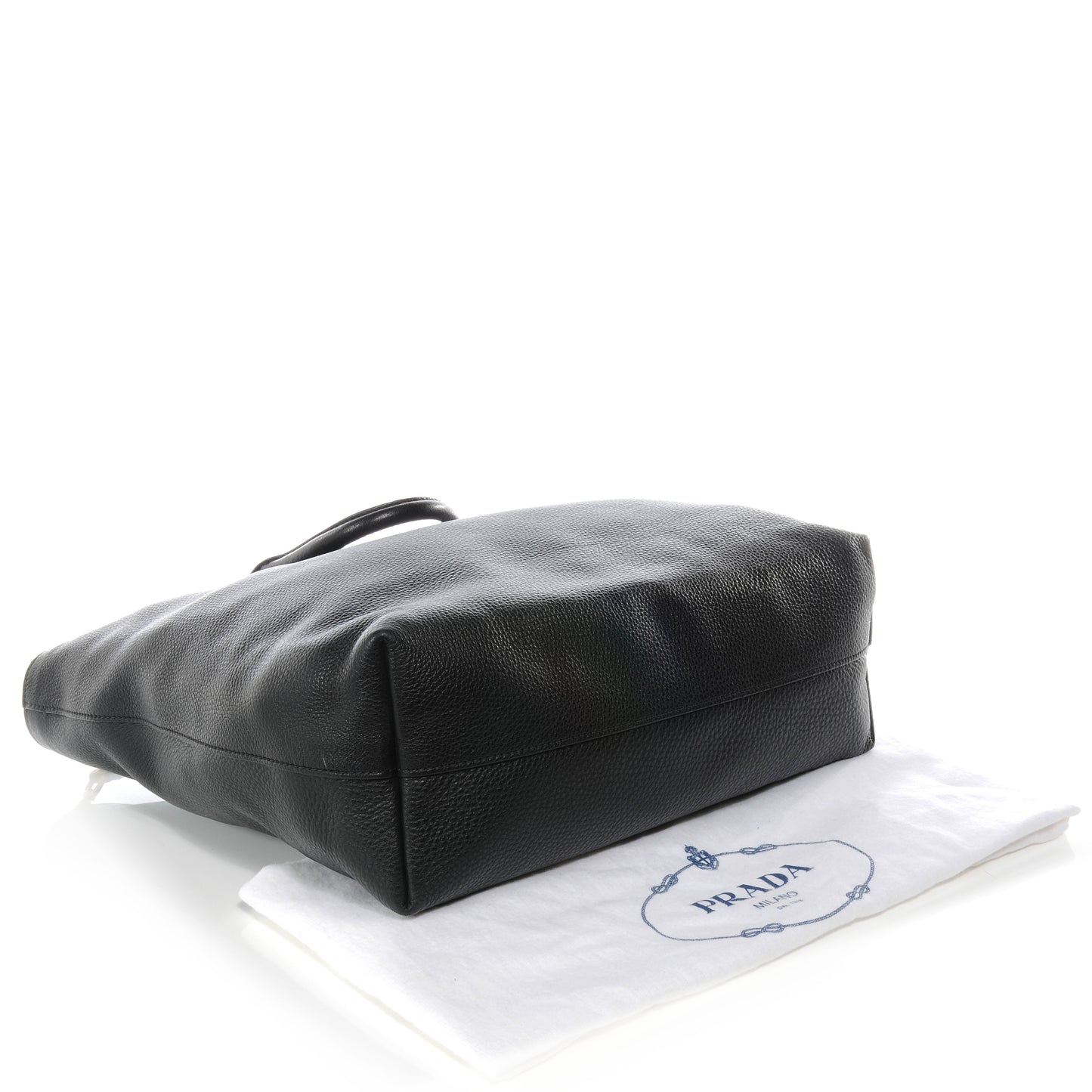 Vitello Daino Tote Black
