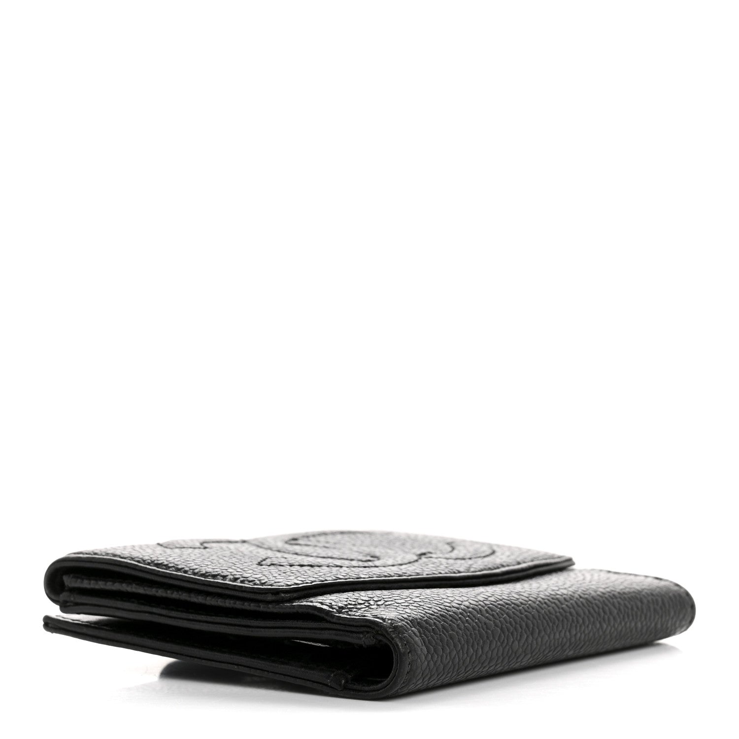 Chanel Caviar Timeless CC Flap Wallet Black 4 of 14