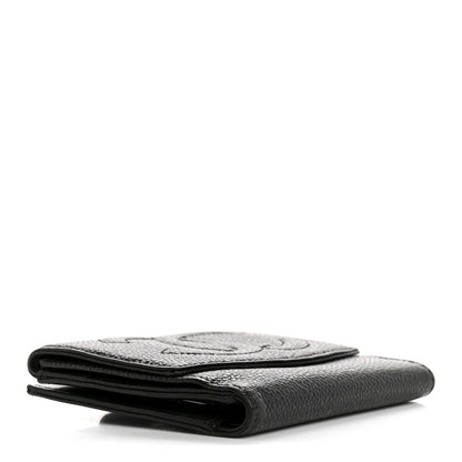 Chanel Caviar Timeless CC Flap Wallet Black 4 of 14