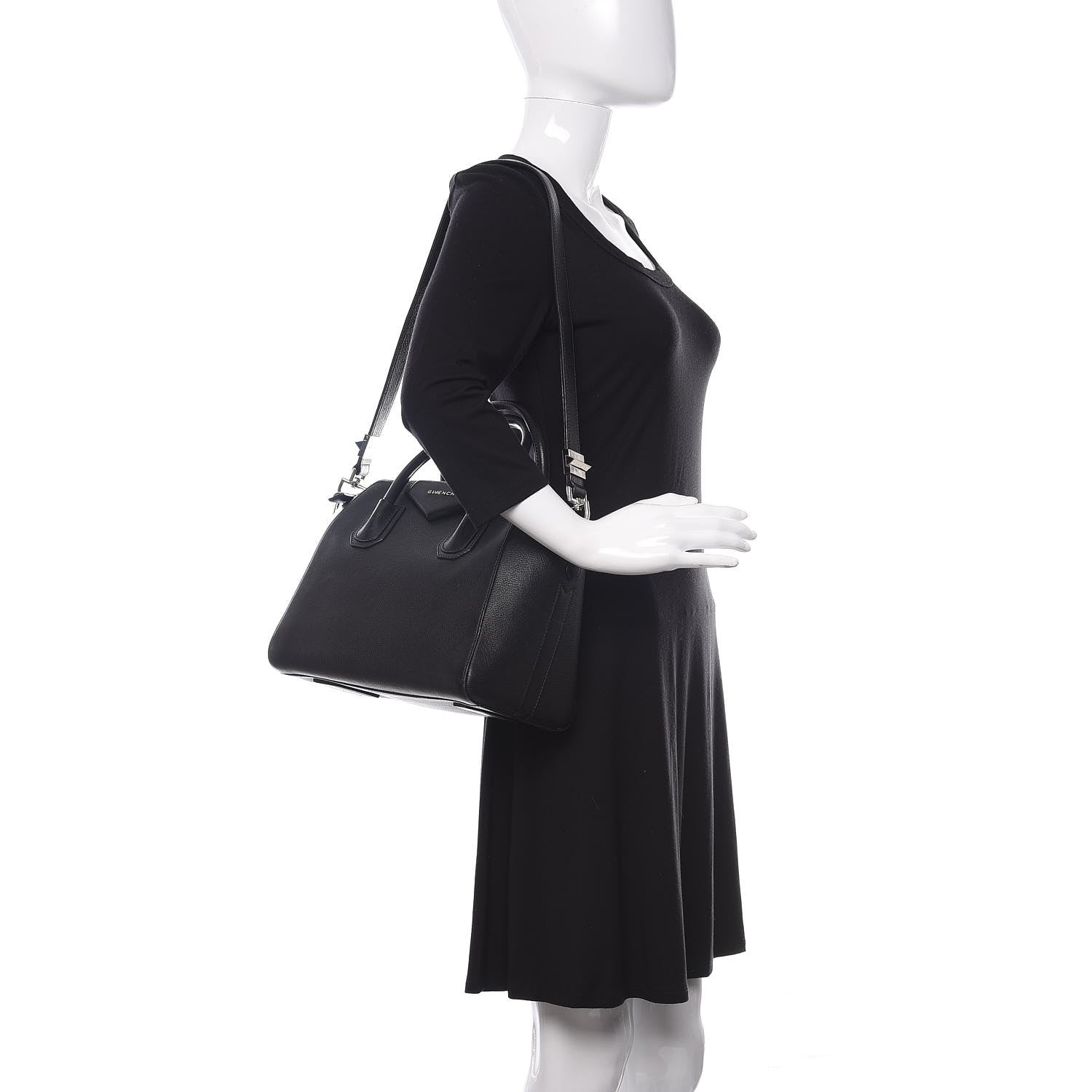 Givenchy Sugar Goatskin Small Antigona Black 2 of 10