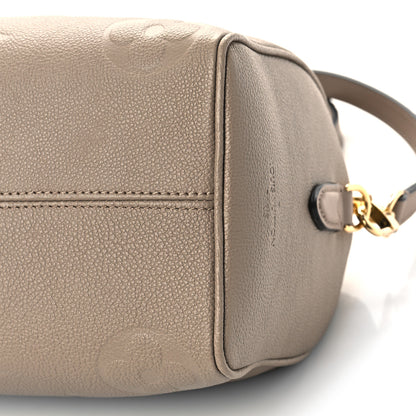 Louis Vuitton Empreinte Monogram Giant Speedy Bandouliere 25 Tourterelle 8 of 9