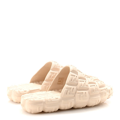 Fendi FF Embossed Cloud Eva Mens Slide Sandals 8 Camelia 5 of 8