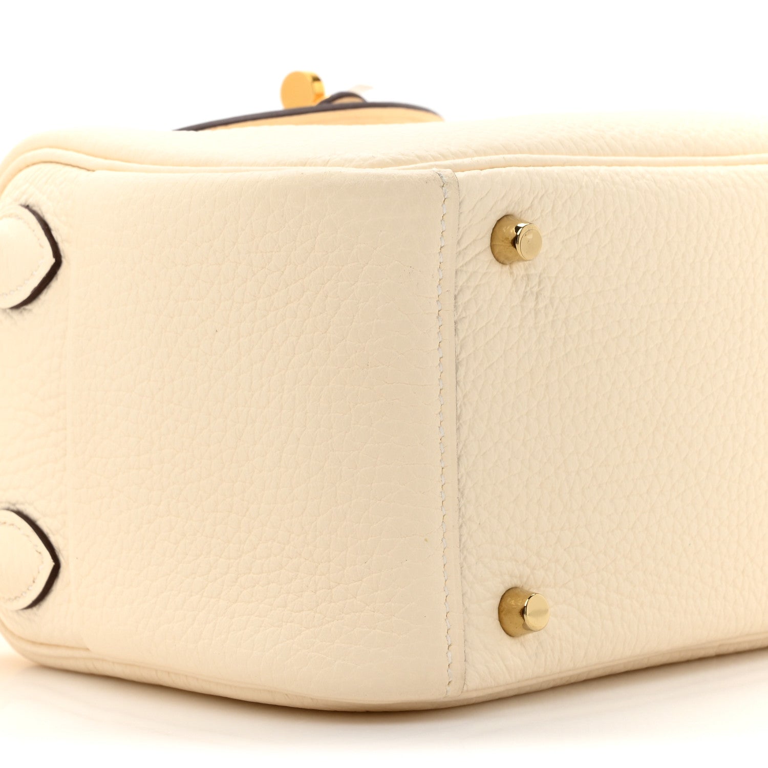 Hermes Taurillon Clemence Mini Lindy 20 Nata 10 of 12