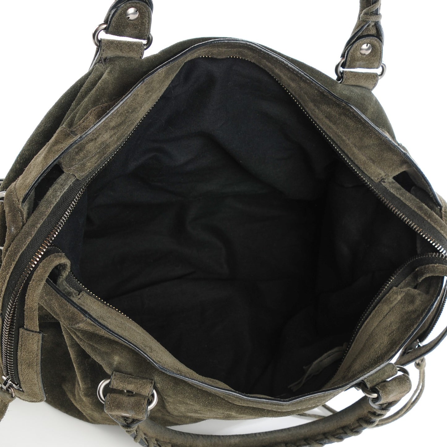 Baby Daim Suede Classic Hardware City Olive