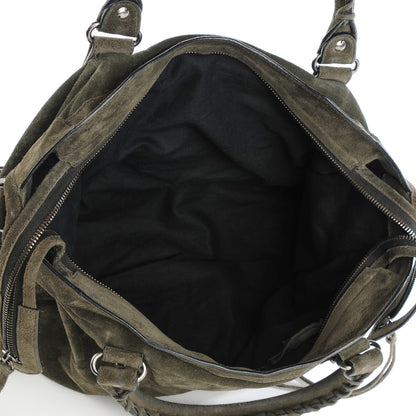 Balenciaga Baby Daim Suede Classic Hardware City Olive 7 of 8