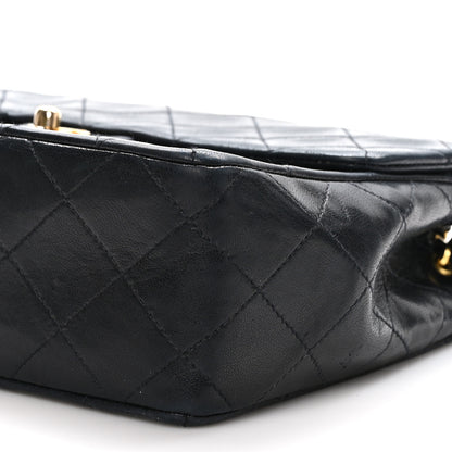 Chanel Lambskin Quilted Mini Square Flap Bag Black 10 of 11