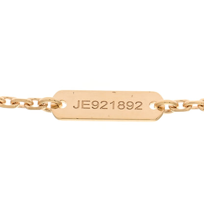 Van Cleef & Arpels 18K Yellow Gold Carnelian Vintage Alhambra Pendant Necklace 5 of 6