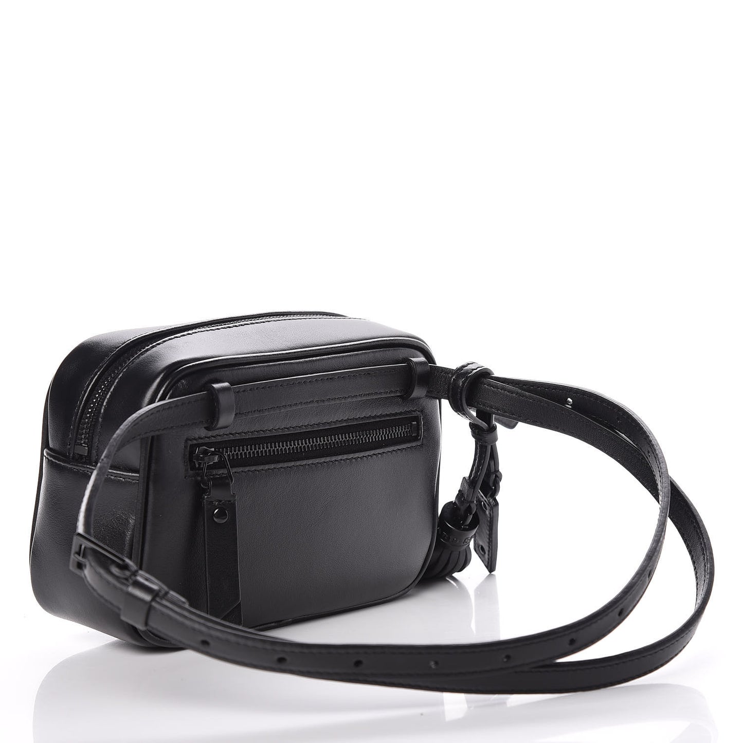 Calfskin Matelasse Monogram Lou Belt Bag Black