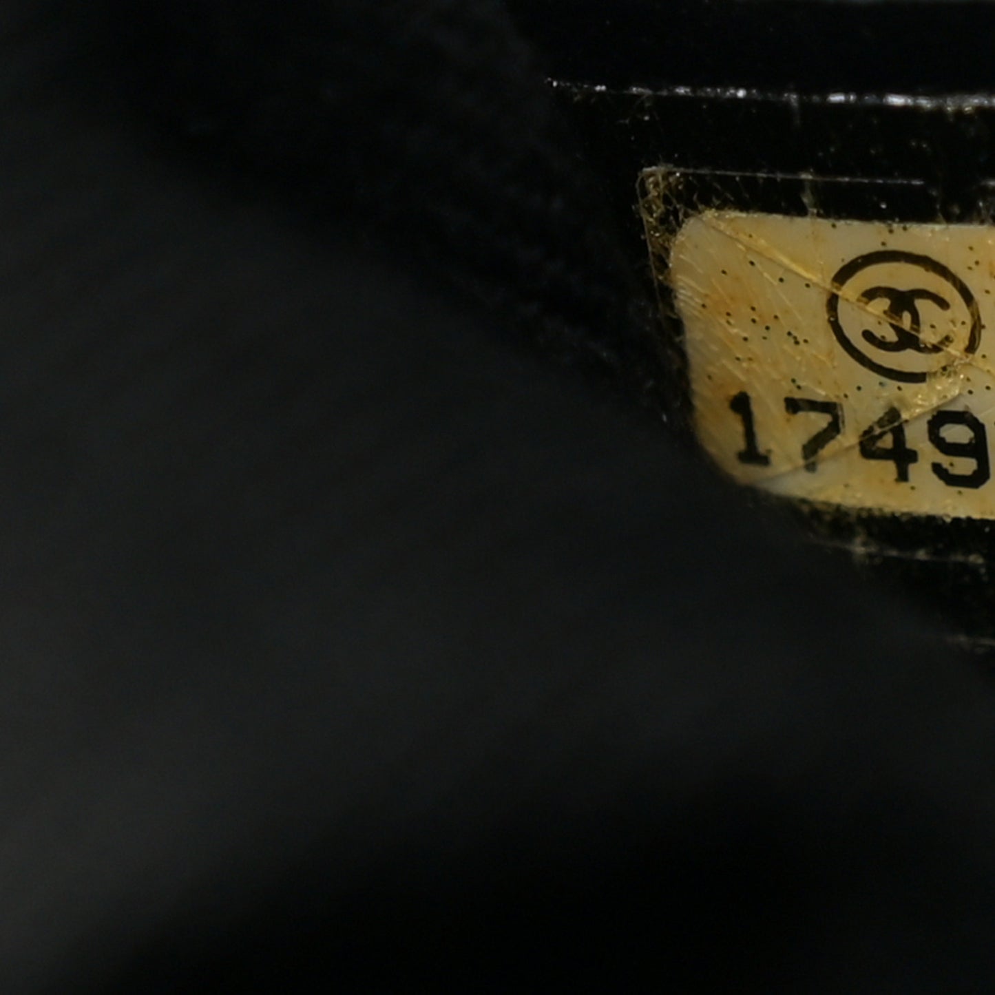 Calfskin Perforated Up In The Air Tote Black