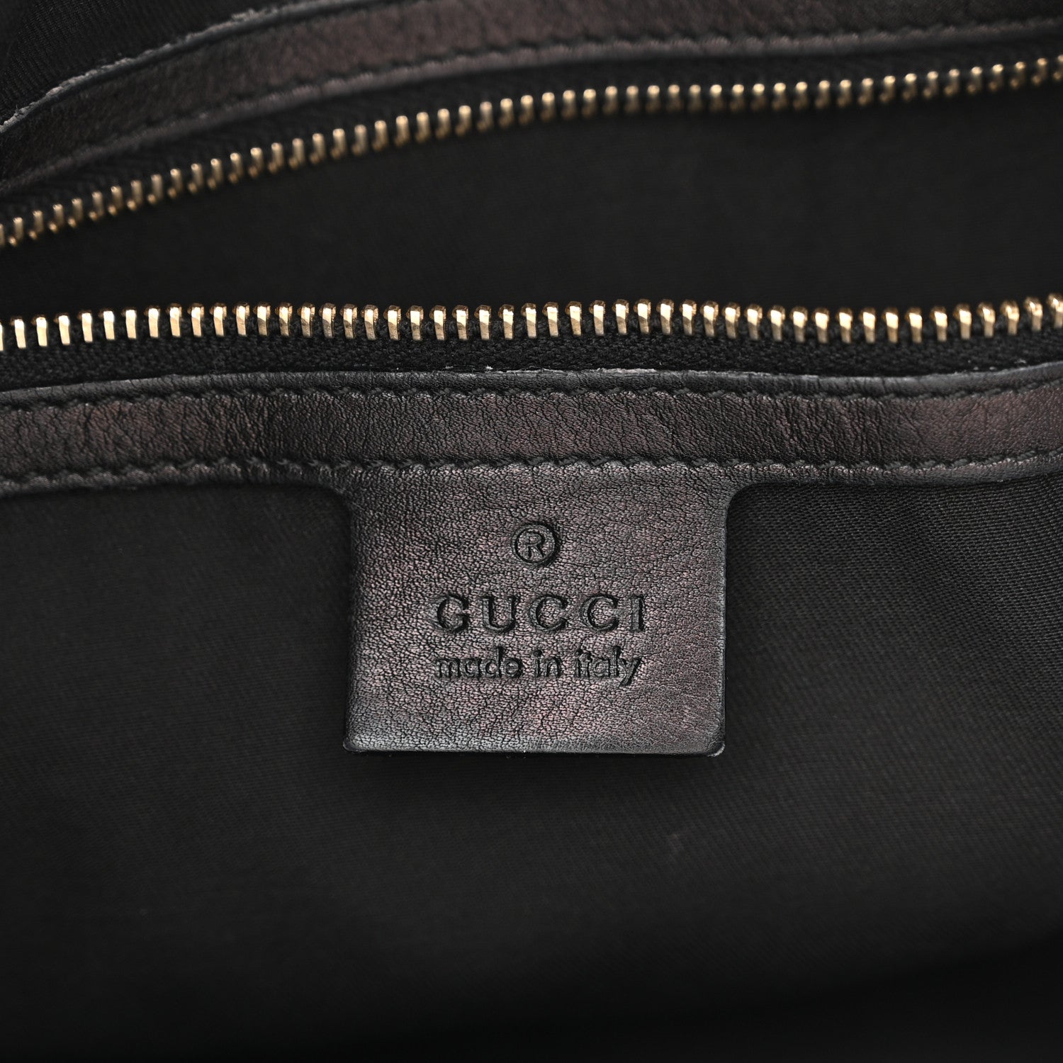 Gucci Monogram Medium Indy Top Handle Hobo Black 6 of 10