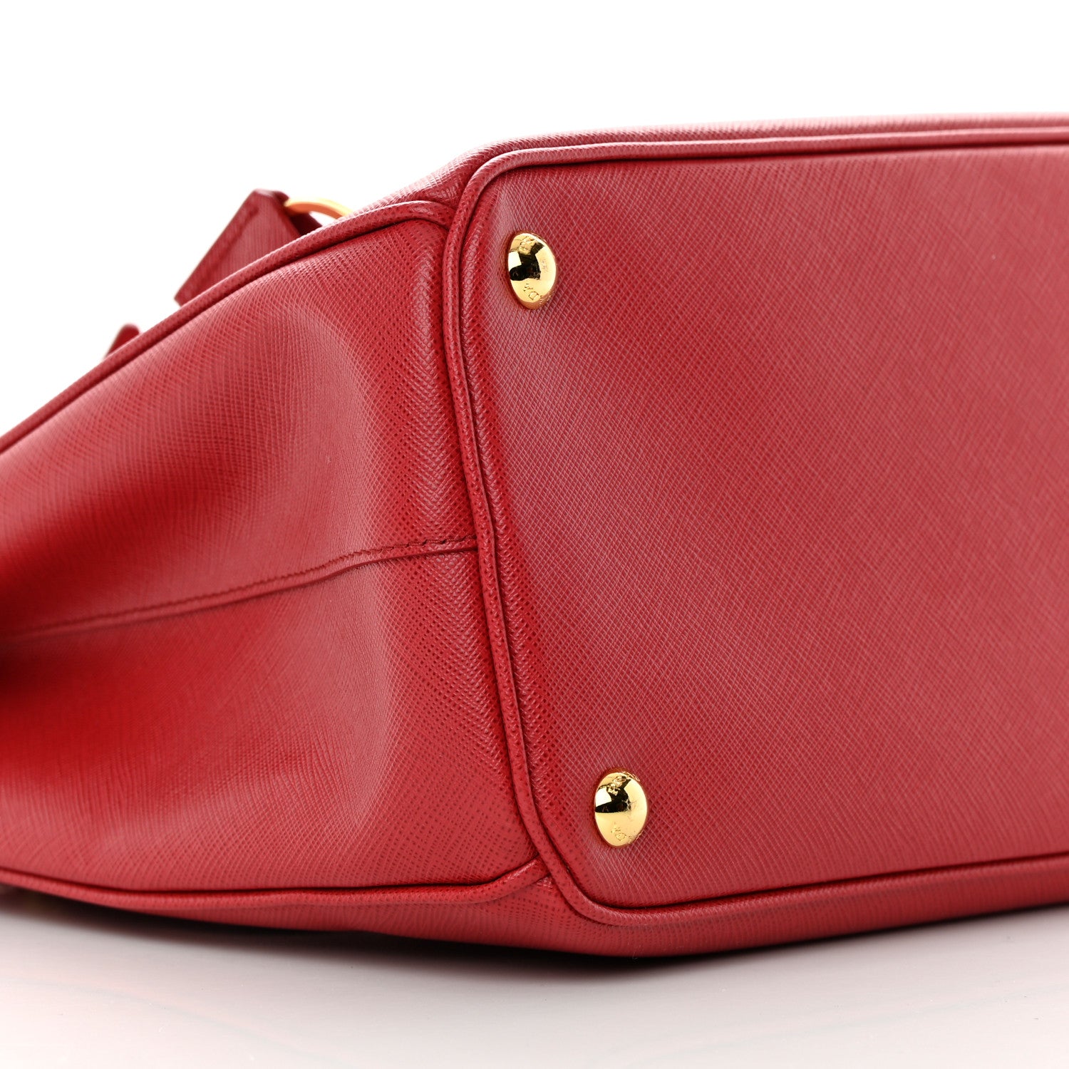 Prada Saffiano Medium Galleria Double Zip Tote Fuoco 11 of 14