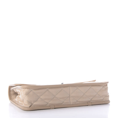 Chanel Caviar French Riviera Large Flap Beige 4 of 10