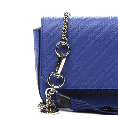 Givenchy Calfskin Chain Embossed Bond Belt Bag Blue 8 of 8