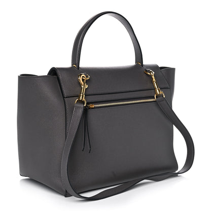 Celine Grained Calfskin Mini Belt Bag Grey 3 of 15