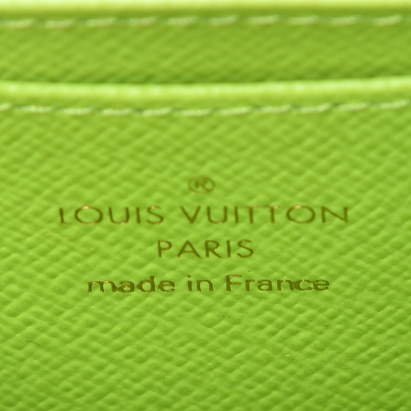 Monogram Graffiti Zippy Coin Purse Wallet Green