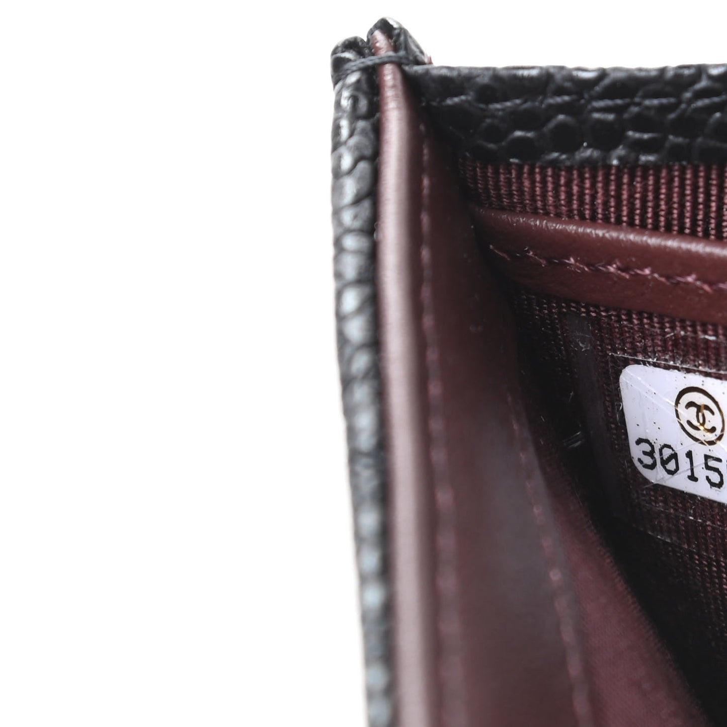 Caviar Quilted Large Flap Wallet Black