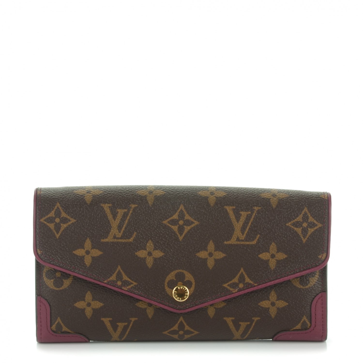 Louis Vuitton Monogram Sarah Retiro Wallet Aurore 1 of 6