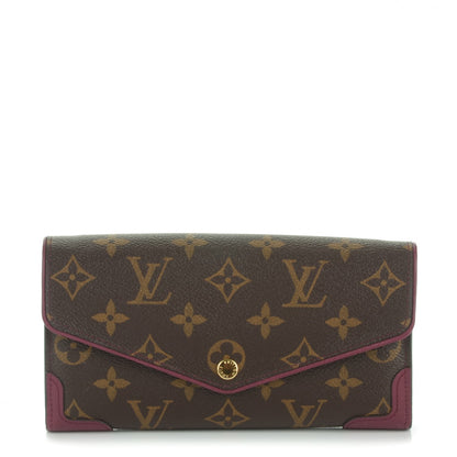 Louis Vuitton Monogram Sarah Retiro Wallet Aurore 1 of 6