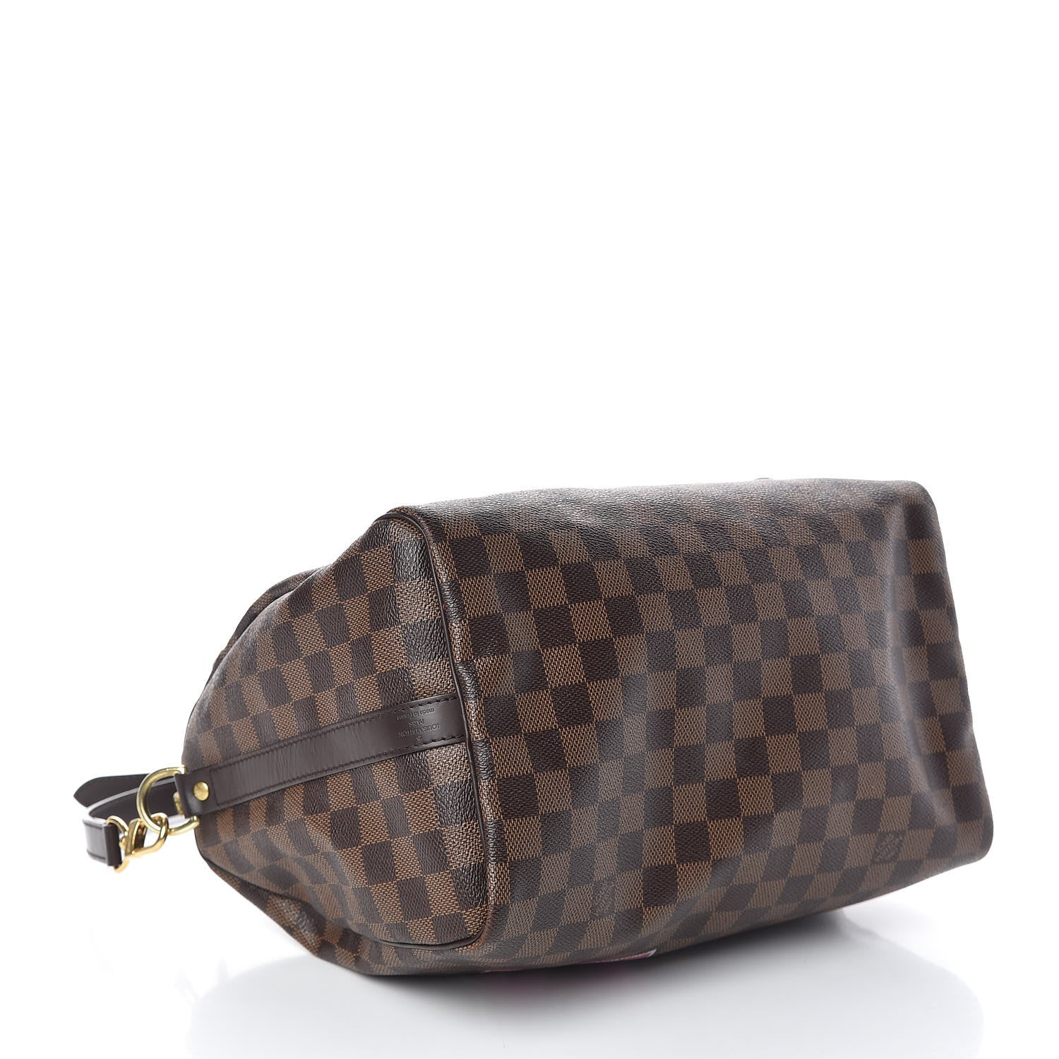 Louis Vuitton Damier Ebene Patches Speedy Bandouliere 30 4 of 10